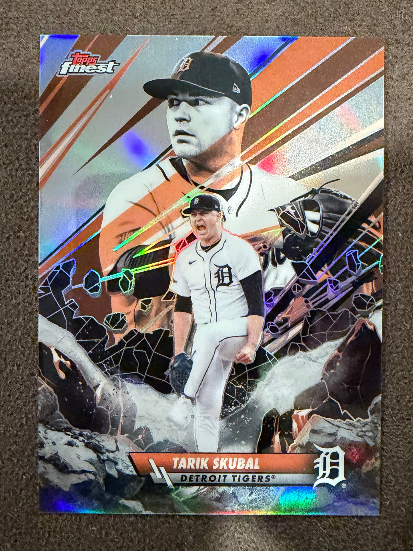 Tarik Skubal - 2026 Topps Finest - Smashing Through SP - Tigers
