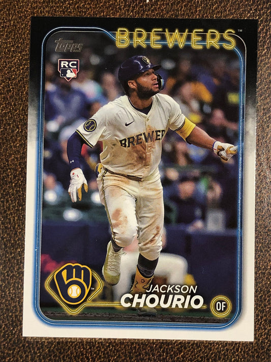 Jackson Chourio - 2024 Topps Update - Rookie Base - Brewers