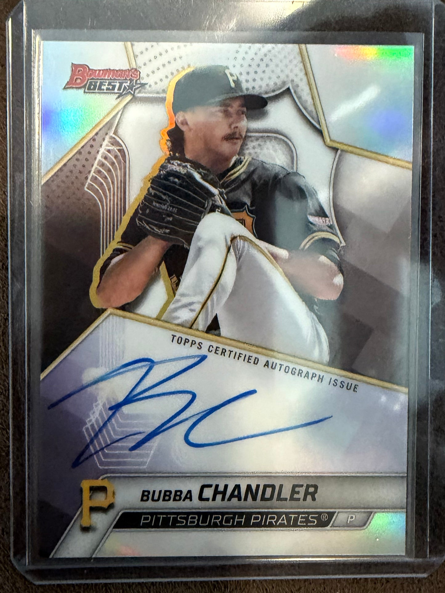 Bubba Chandler - 2025 Bowman's Best - Refractor Auto - Pirates