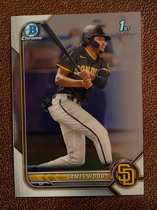 James Wood - 2022 Bowman - 1st Chrome - Padres