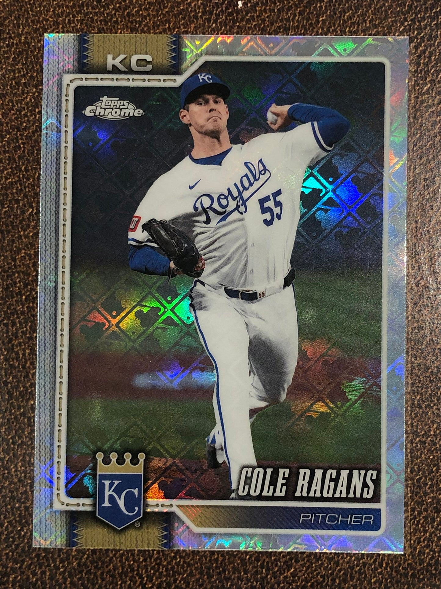 Cole Ragans - 2026 Topps Chrome Logofractor - Base Logofractor - Royals