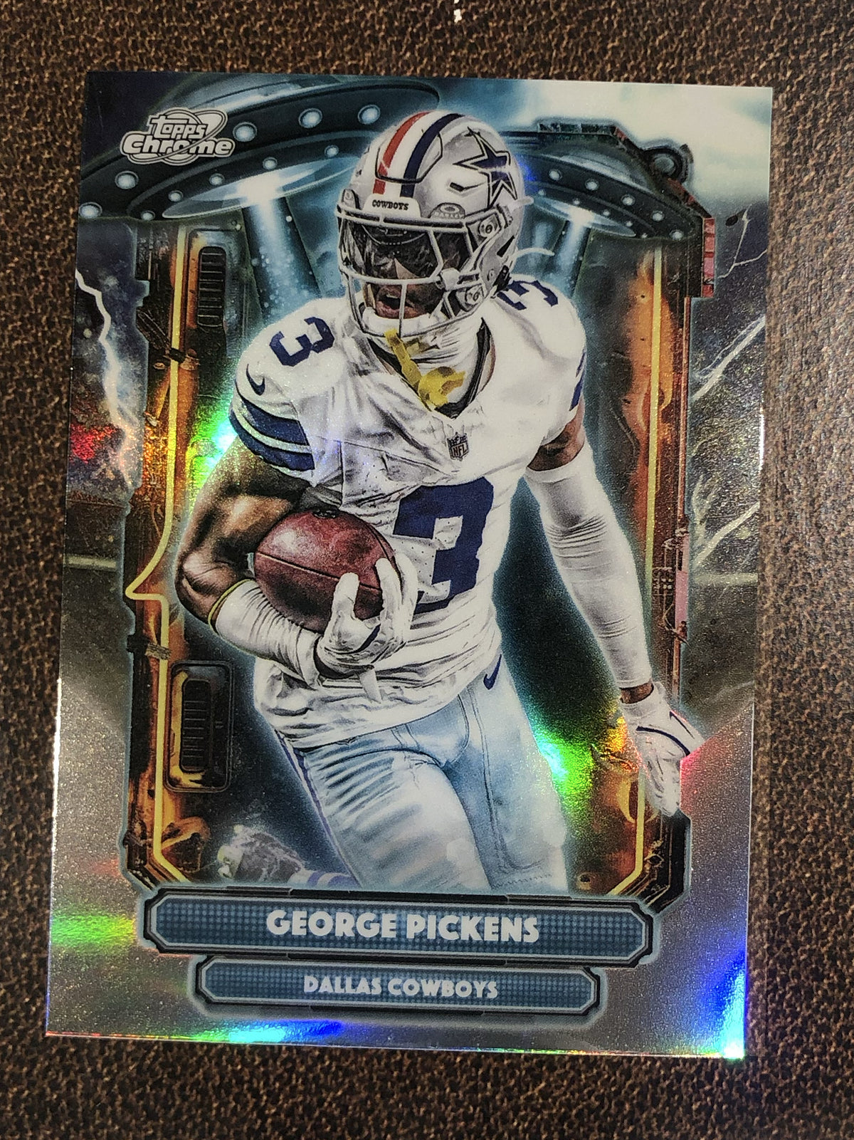 George Pickens - 2025 Topps Chrome Cosmic - Extra Terrestrial - Cowboys