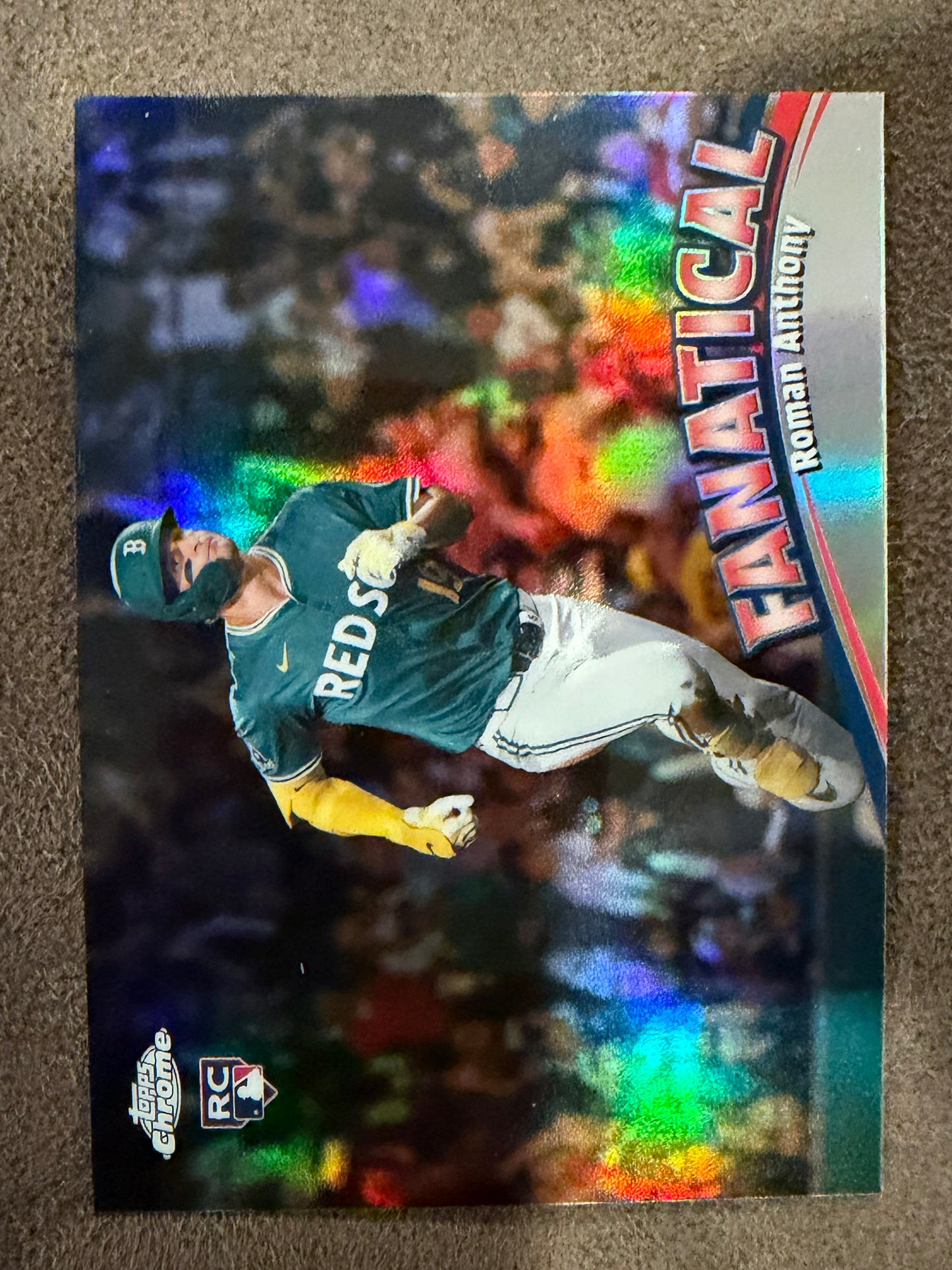 Roman Anthony - 2026 Topps Chrome - Fanatical SP Rookie - Red Sox