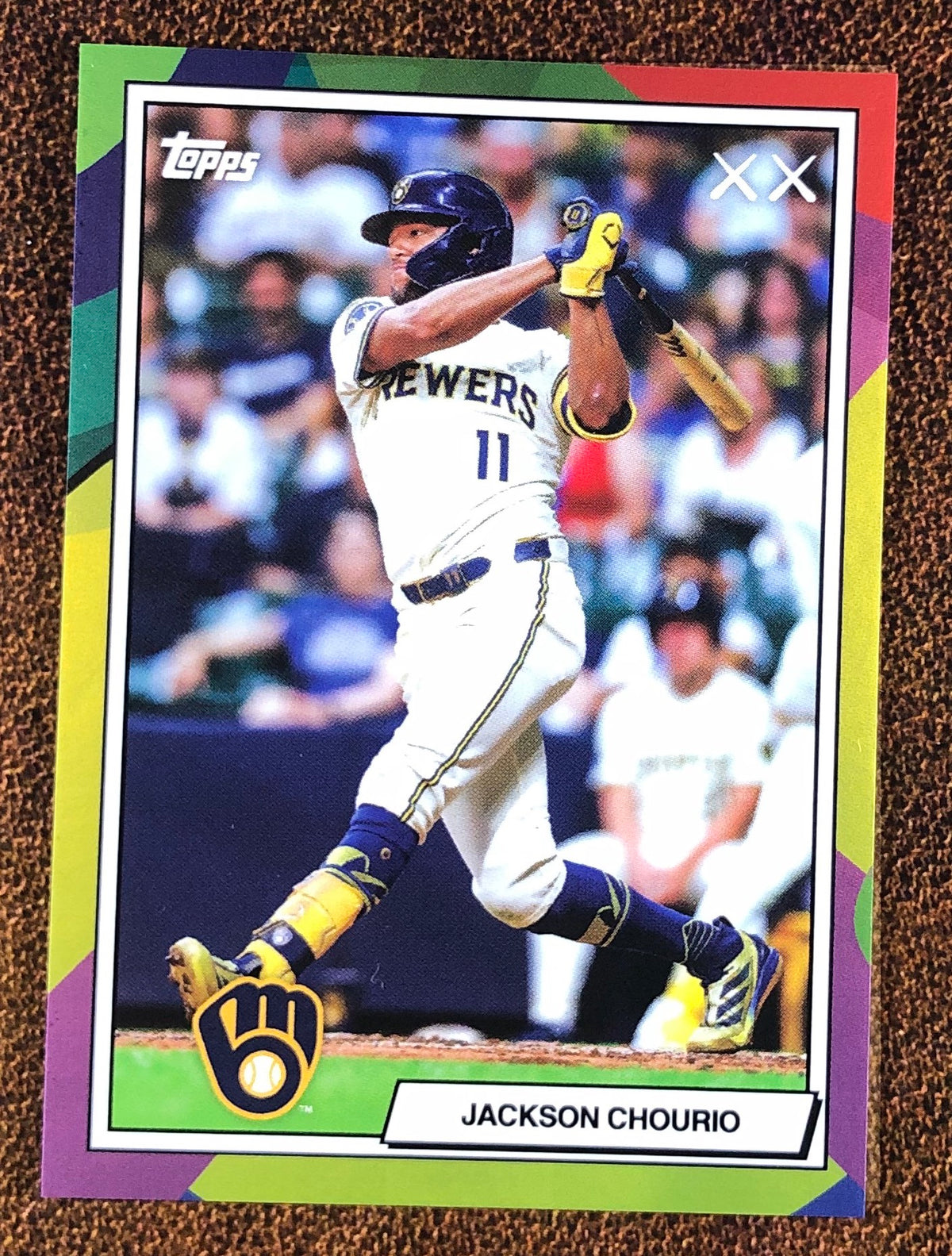 Jackson Chourio - 2026 Topps x KAWS - Base Card - Brewers