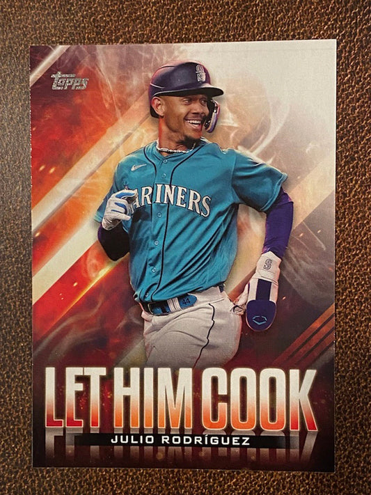 Julio Rodriguez - 2024 Topps Update - Let Him Cook - Mariners