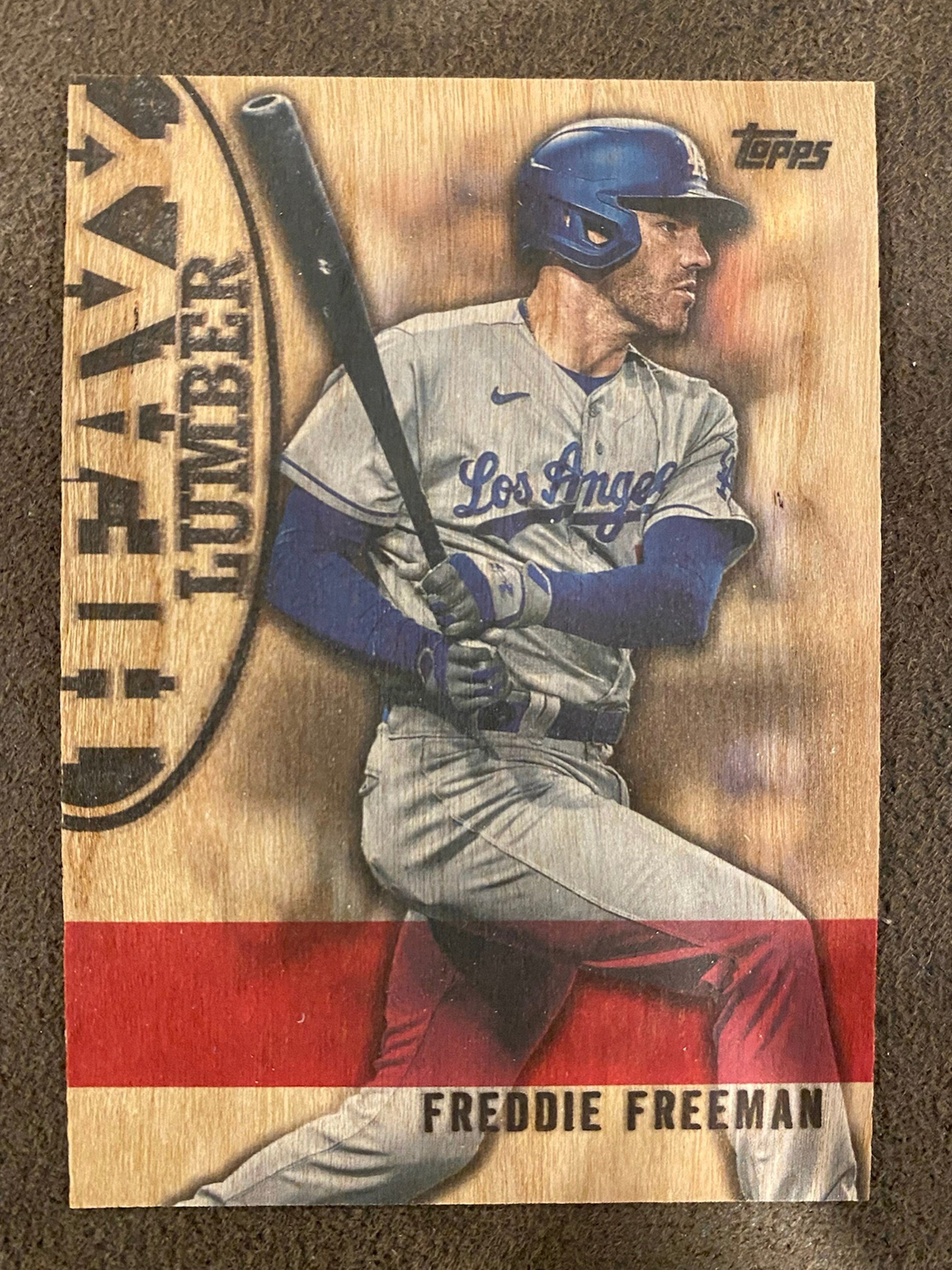 Freddie Freeman 2024 Topps Series 1 Heavy Lumber Dodgers