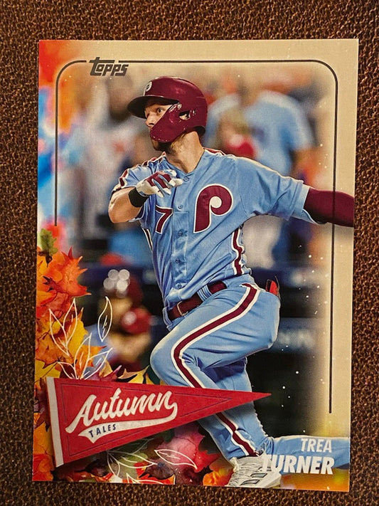 Trea Turner - 2024 Topps Update - Autumn Tales - Phillies