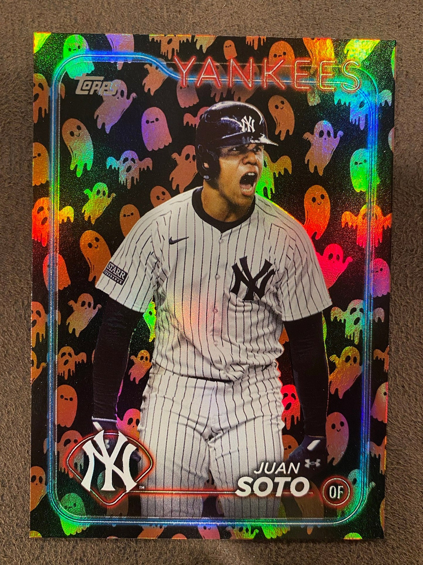 Juan Soto - 2024 Topps Update - Ultra Rare Ghost Parallel - Yankees