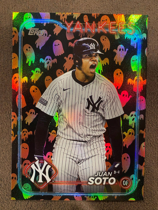 Juan Soto - 2024 Topps Update - Ultra Rare Ghost Parallel - Yankees
