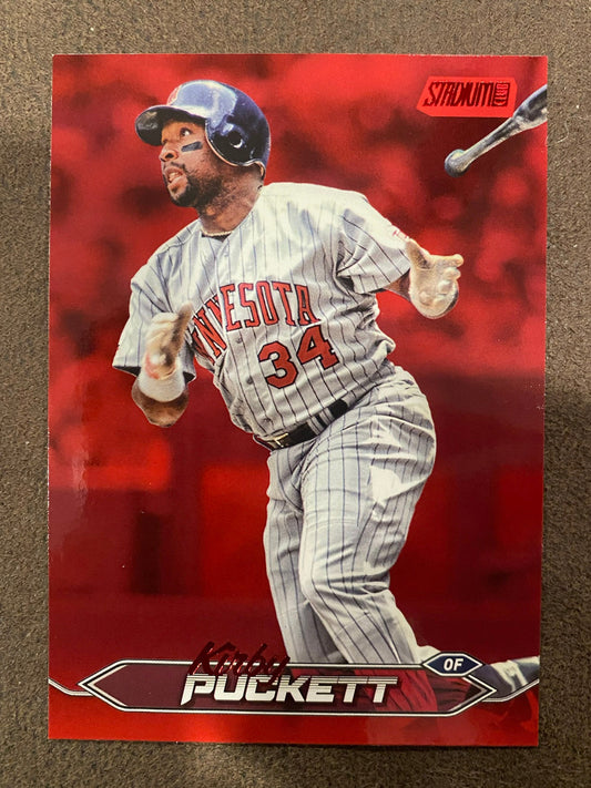 Kirby Puckett - 2024 Topps Stadium Club - Red Foil - Twins
