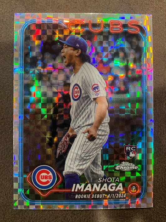 Shota Imanaga - 2024 Topps Chrome Update - XFractor - Cubs