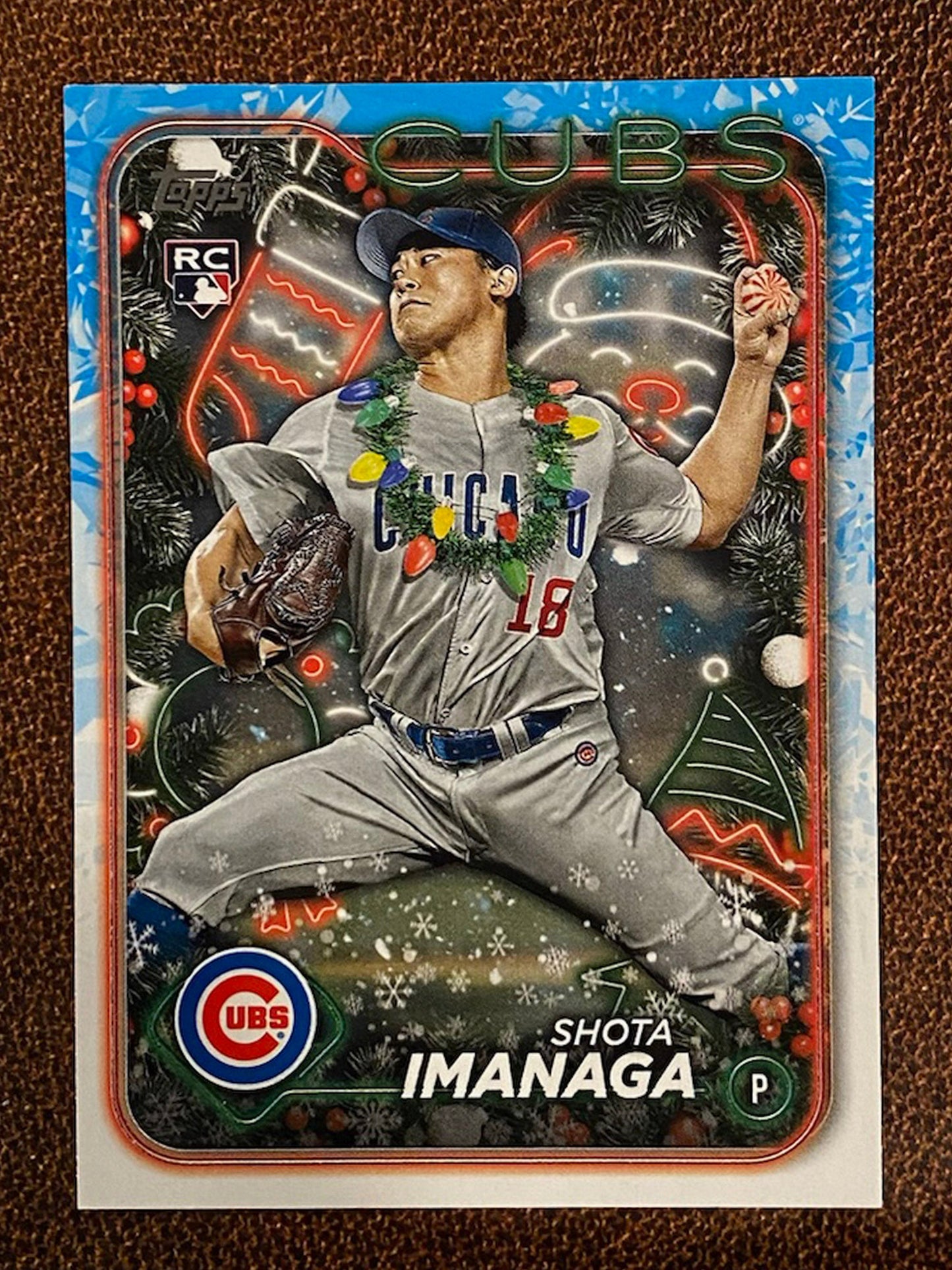 Shota Imanaga - 2024 Topps Holiday - SP Image Variation - Cubs