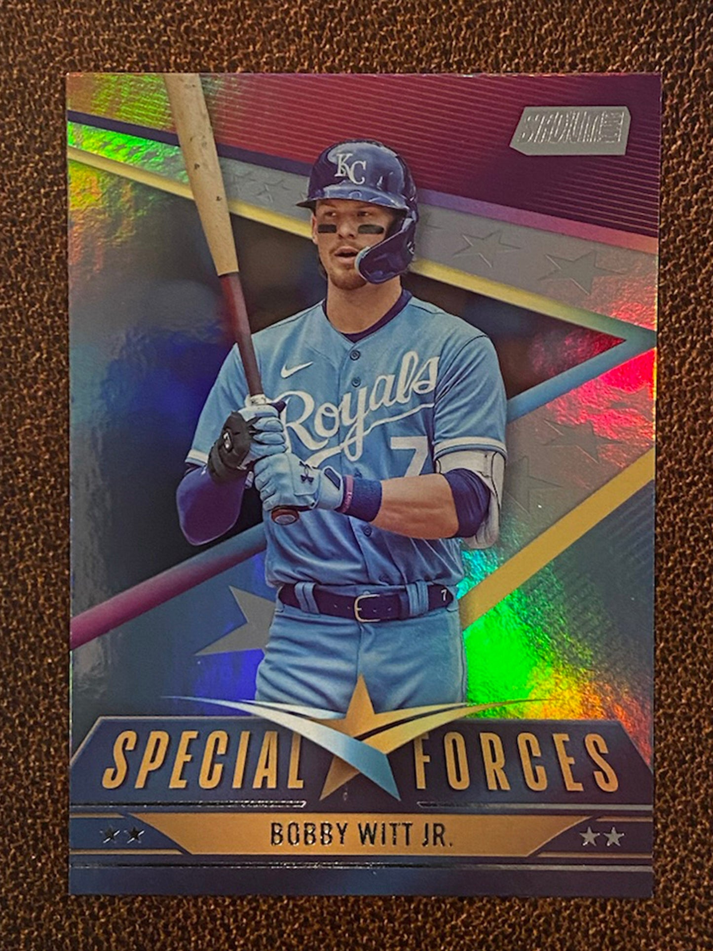 Bobby Witt Jr. - 2024 Topps Stadium Club - Special Forces - Royals