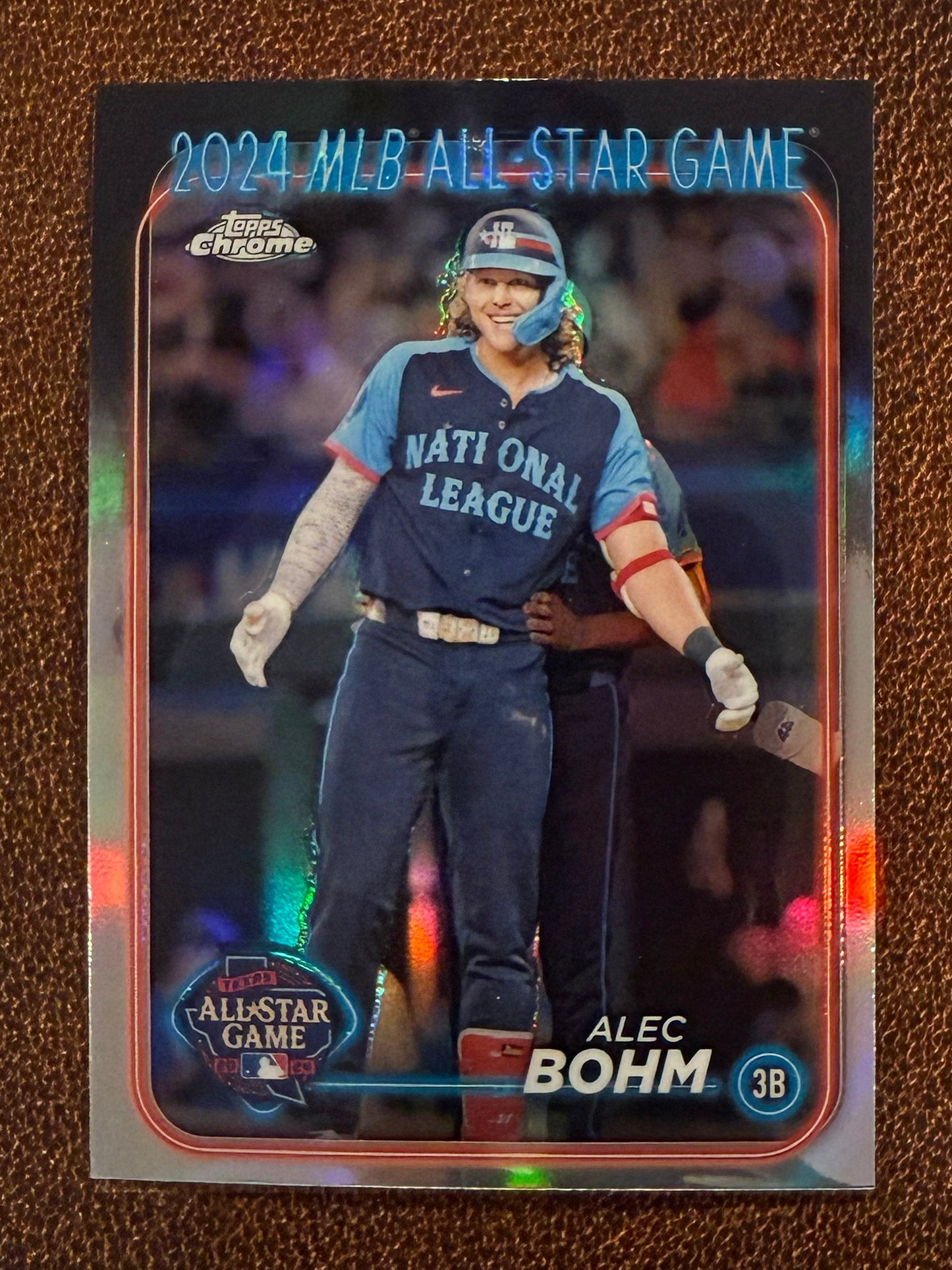 Alec Bohm - 2024 Topps Chrome Update - All-Star Game Refractor - Phillies