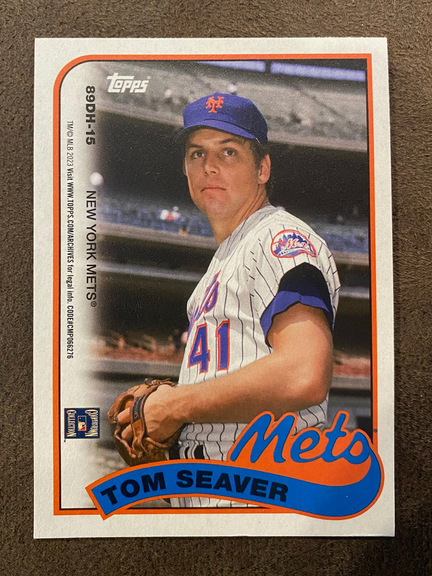 Nolan Ryan/Tom Seaver - 2023 Topps Archives - Double Headers - Mets