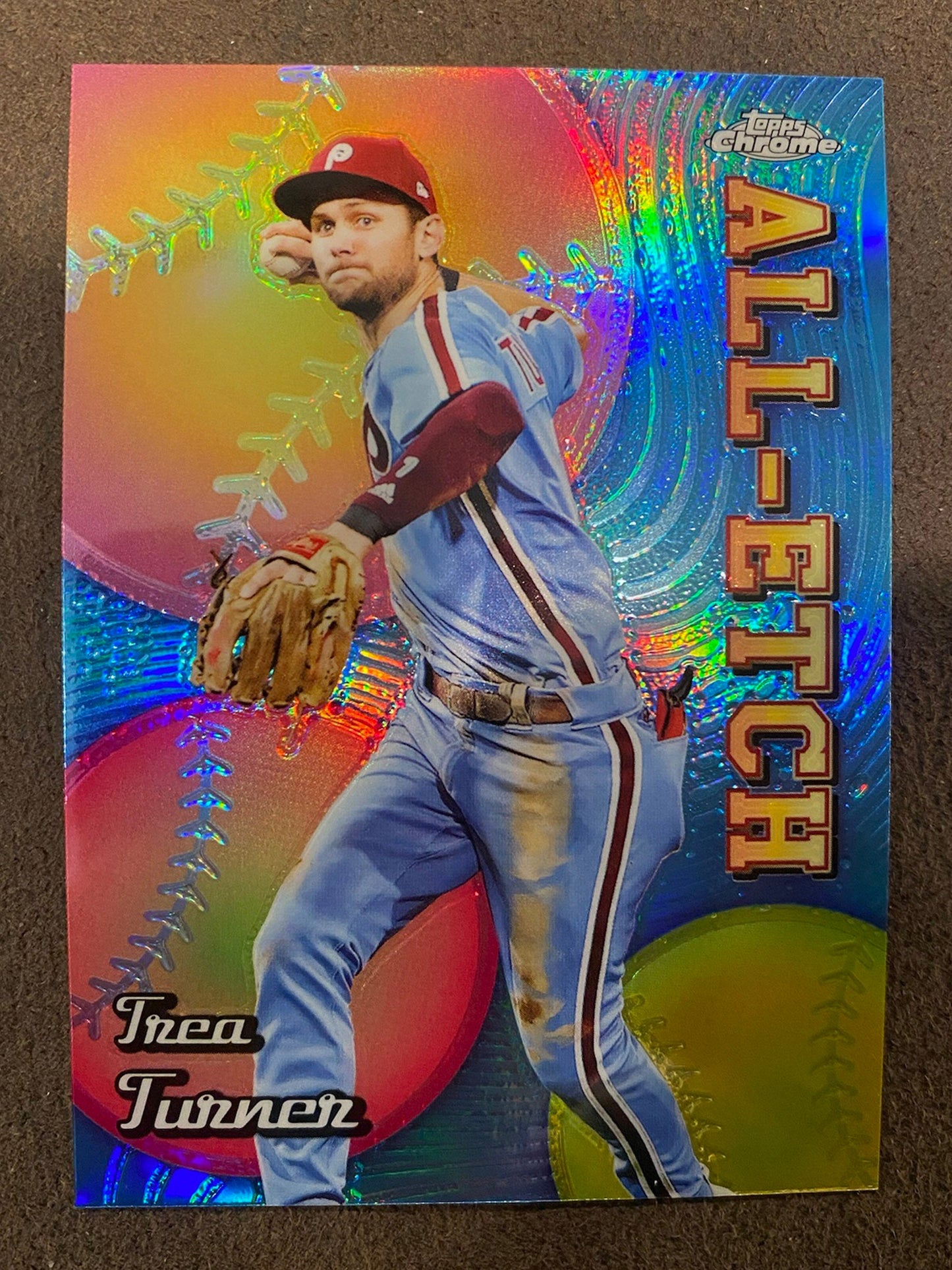 Trea Turner - 2024 Topps Chrome - All Etch - Phillies