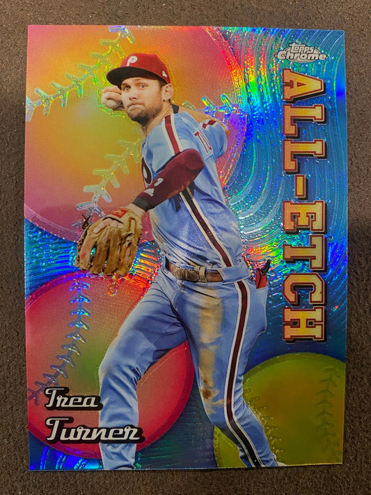 Trea Turner - 2024 Topps Chrome - All Etch - Phillies