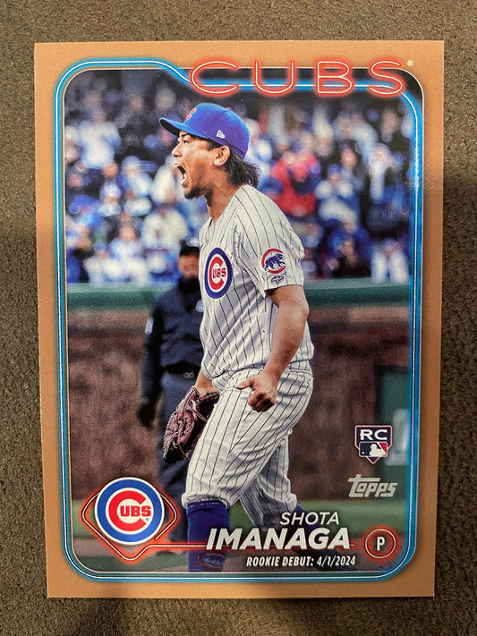 Shota Imanaga - 2024 Topps Update - Gold /2024 - Cubs