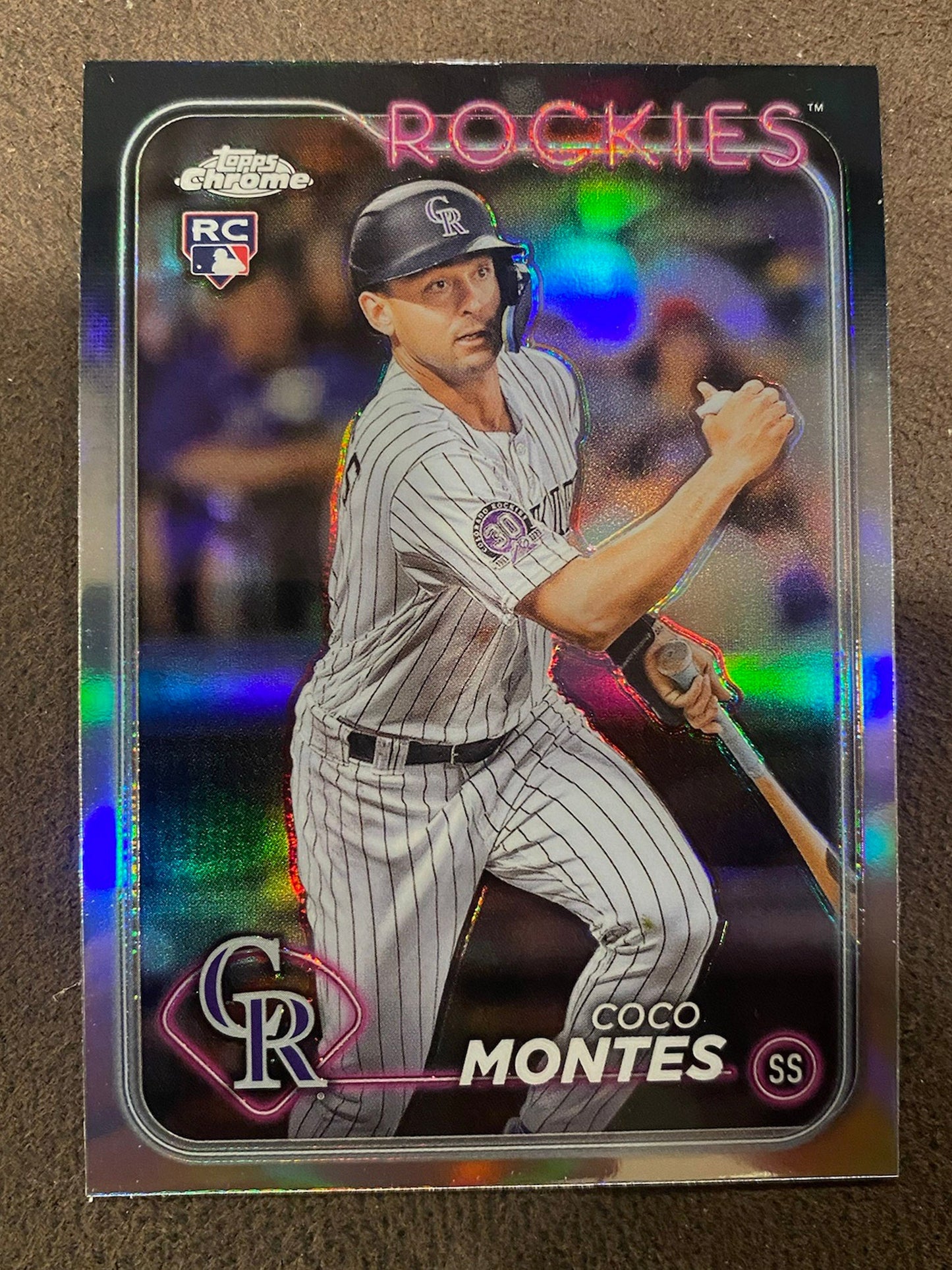 Coco Montes - 2024 Topps Chrome - Refractor - Rockies