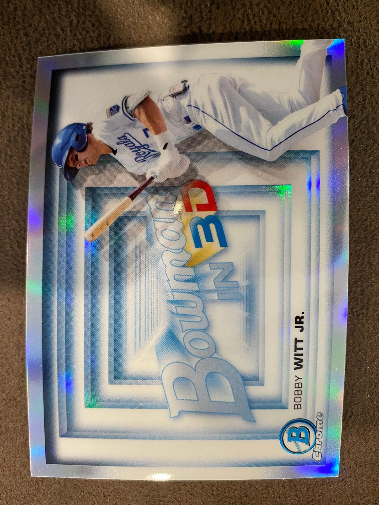 Bobby Witt Jr. - 2022 Bowman - Bowman in 3D Refractor - Royals
