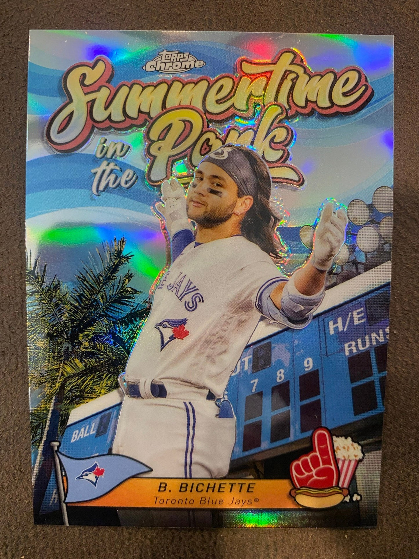 Bo Bichette - 2024 Topps Chrome - Summertime in the Park - Blue Jays