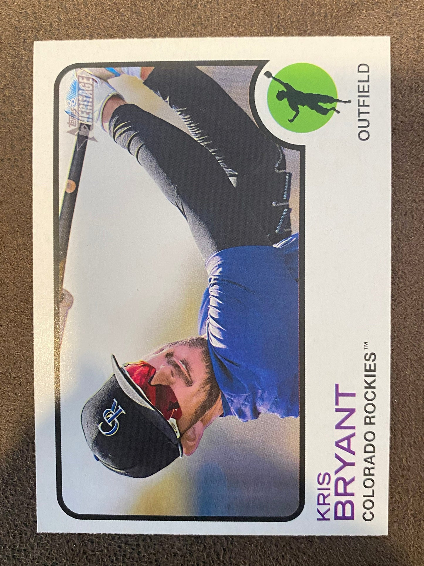 Kris Bryant - 2022 Topps Heritage High Number - Image Variation - Rockies