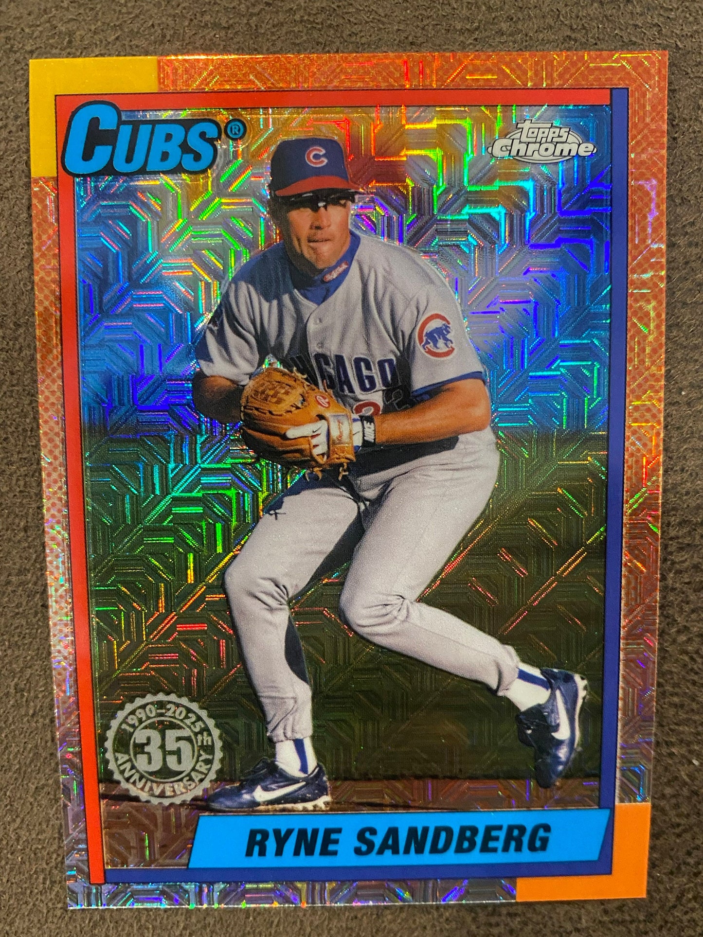 Ryne Sandberg - 2025 Topps Series 1 - Silver Pack Mojo Refractors - Cubs
