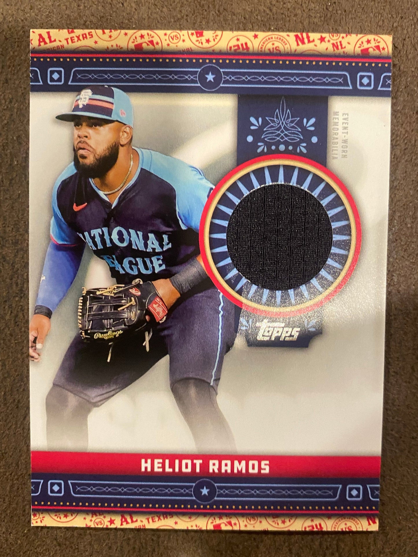 Heliot Ramos - 2024 Topps Update - All-Star Stiches RELIC - Giants