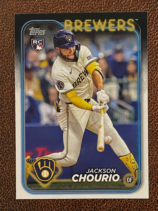 Jackson Chourio - 2024 Topps Series 2 - Rookie Short Print - Brewers