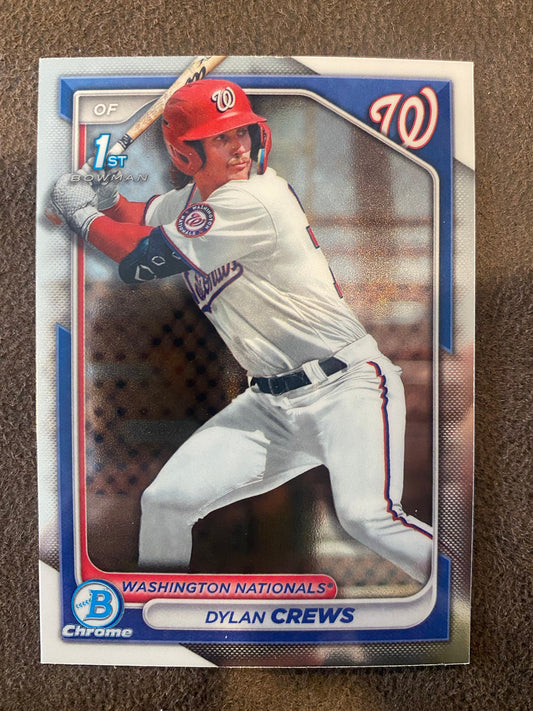 Dylan Crews - 2024 Bowman - 1st Chrome - Nationals