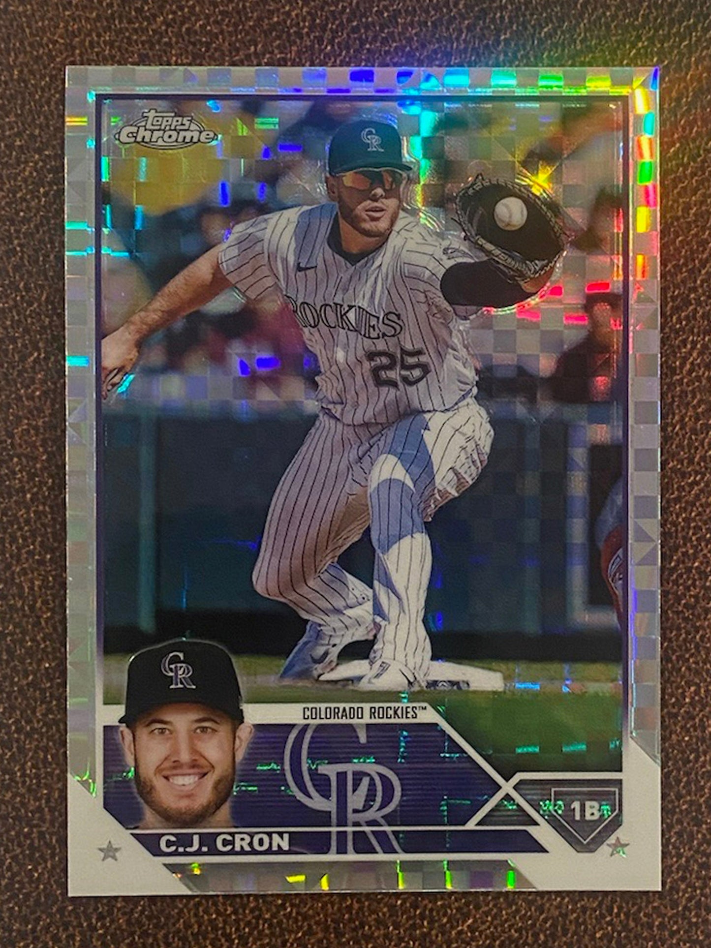 C.J. Cron - 2023 Topps Chrome - XFractors - Rockies