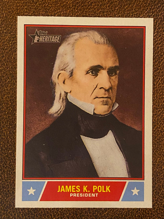 James K. Polk - 2025 Topps Heritage - Notable Americans (NS-98)