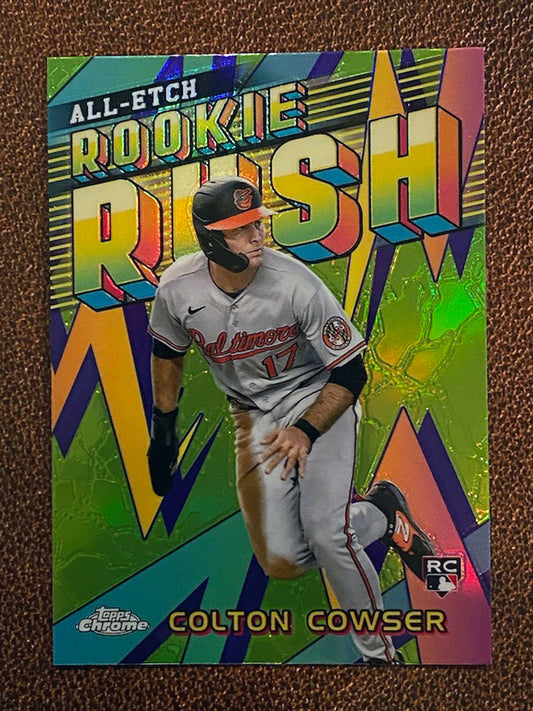 Colton Cowser - 2024 Topps Chrome - Rookie Rush - Orioles
