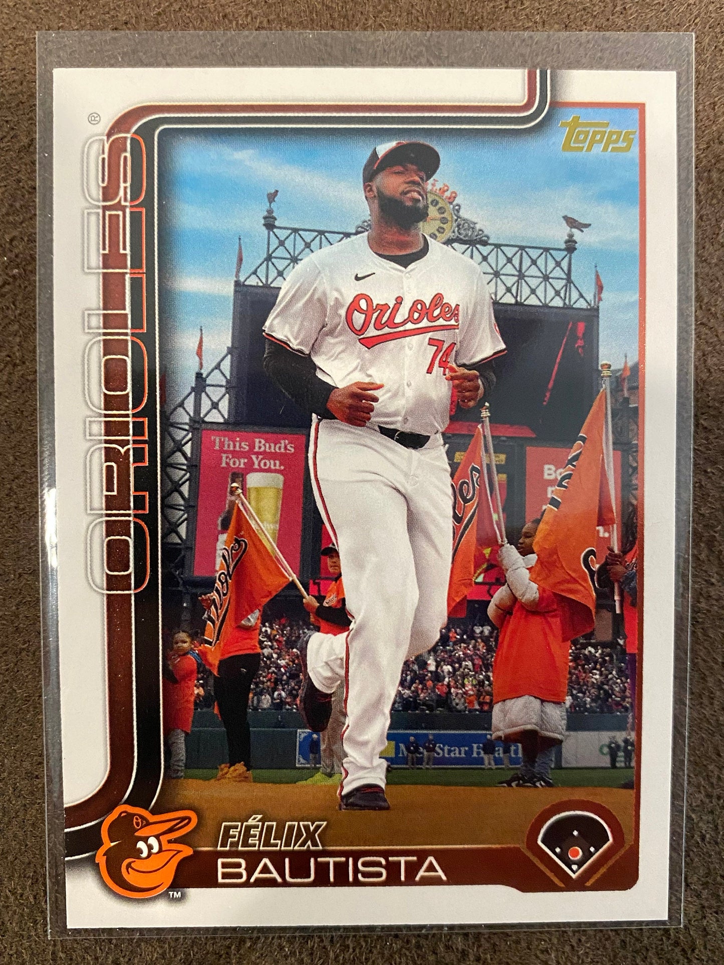 Felix Bautista - 2025 Topps Series 2 - SSP Golden Mirror - Orioles