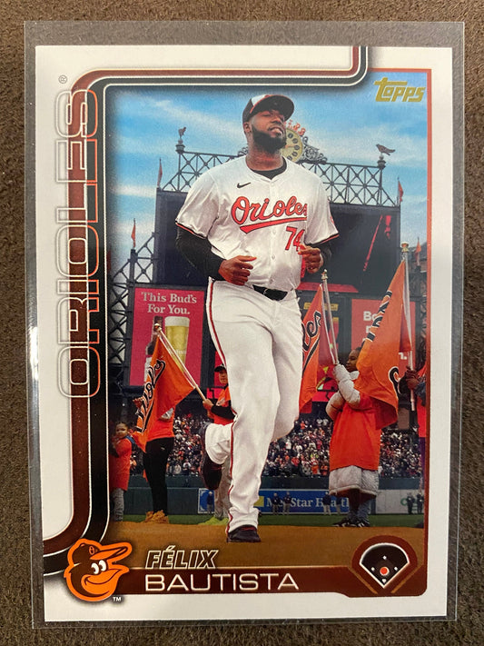 Felix Bautista - 2025 Topps Series 2 - SSP Golden Mirror - Orioles