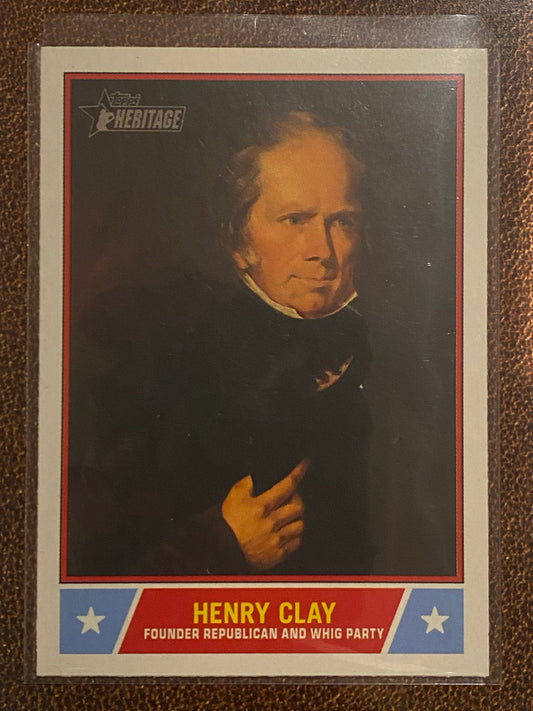 Henry Clay - 2025 Topps Heritage - Notable Americans (NS-91) -