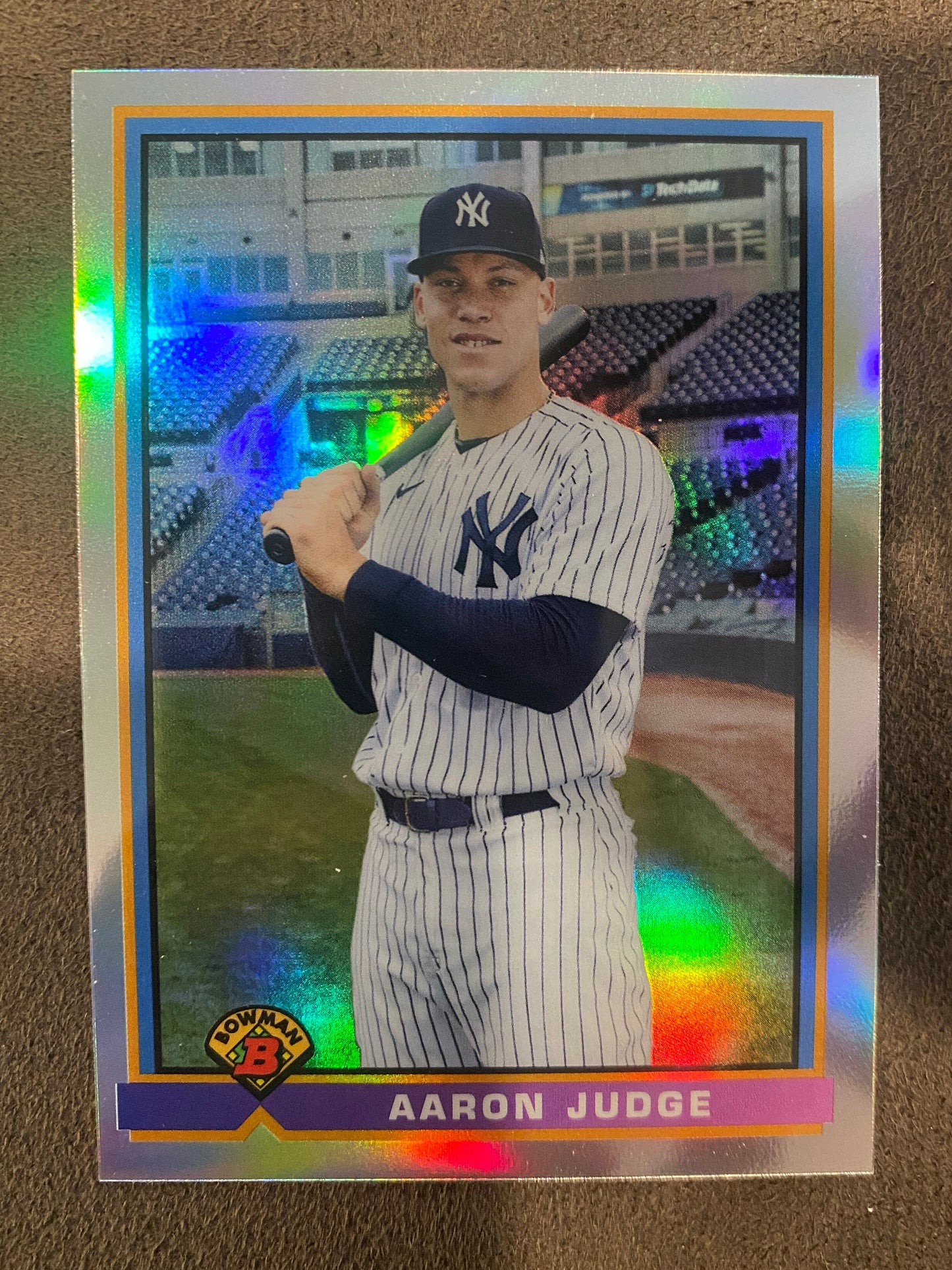 Aaron Judge - 2021 Bowman - 1991 Retro Refractor - Yankees