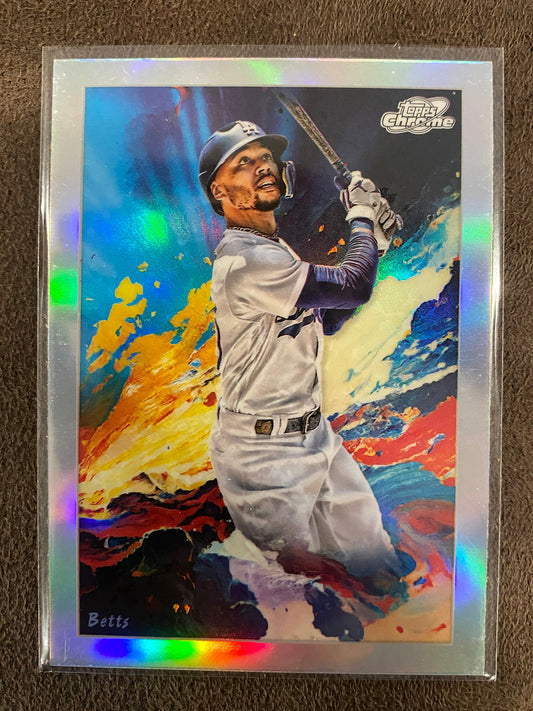 Mookie Betts - 2024 Topps Chrome Cosmic - Stars in the Night - Dodgers