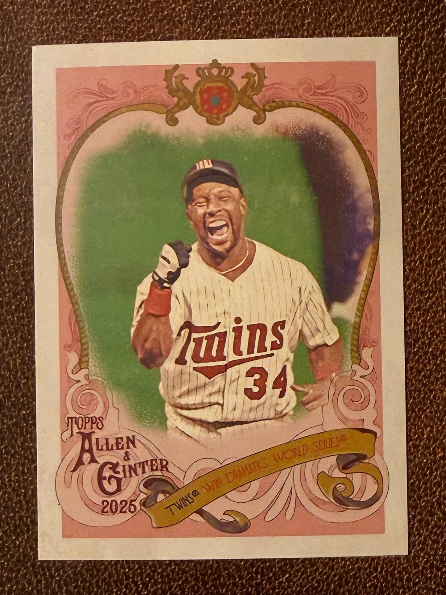 Kirby Puckett - 2025 Allen & Ginter - Sweet Victory - Twins