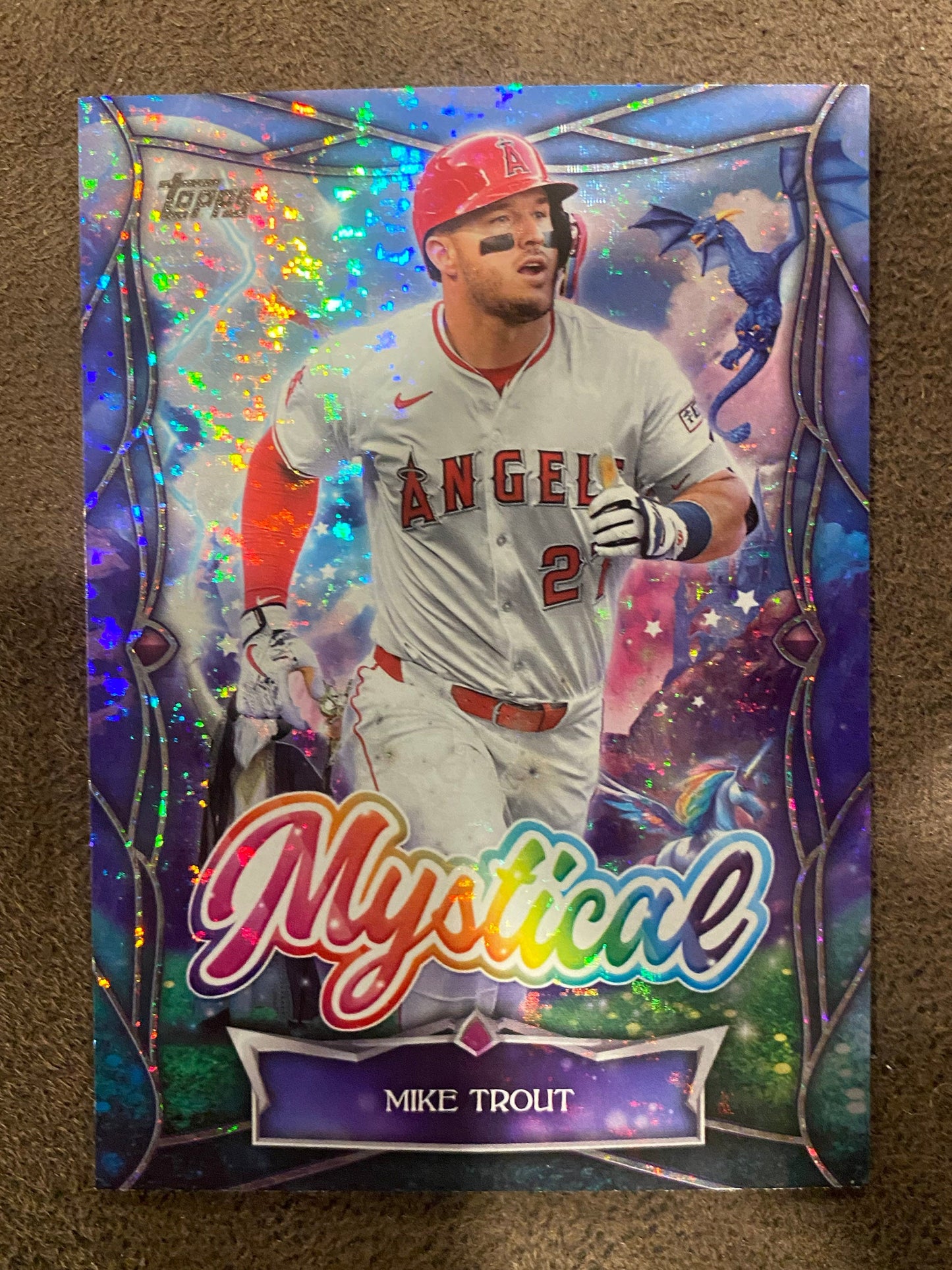 Mike Trout - 2025 Topps Update - Mystical Insert - Angels