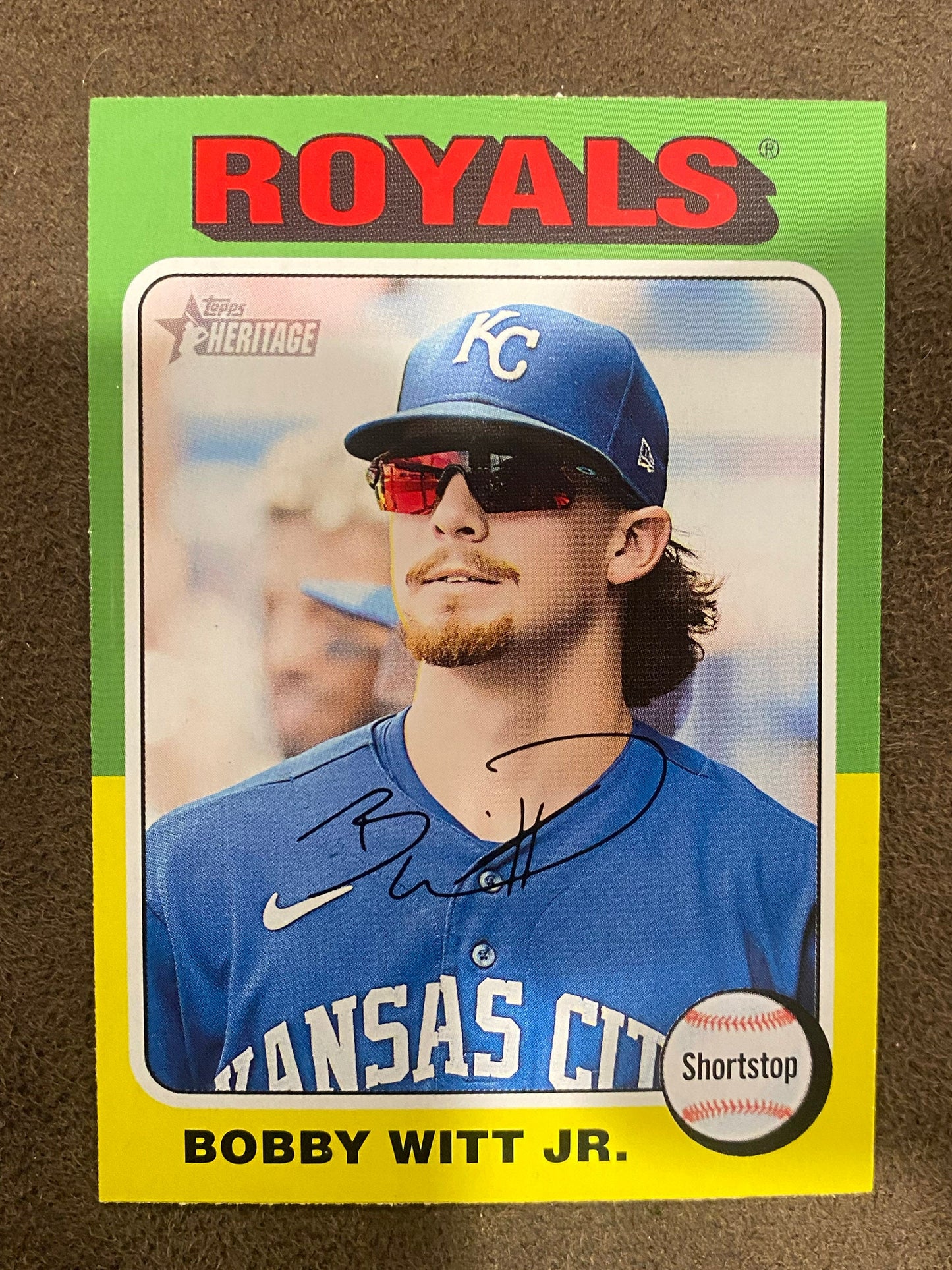 Bobby Witt Jr. - 2024 Topps Heritage - Base - Royals