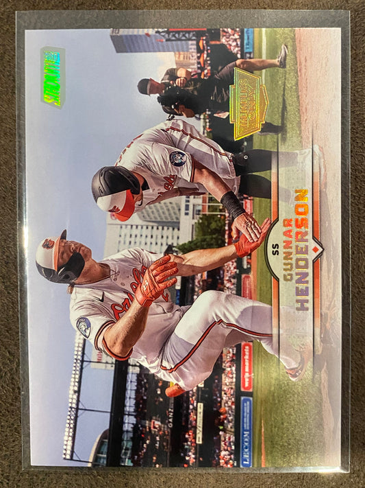 Gunnar Henderson - 2025 Topps Stadium Club - Members Only SP (PR: 60) - Orioles