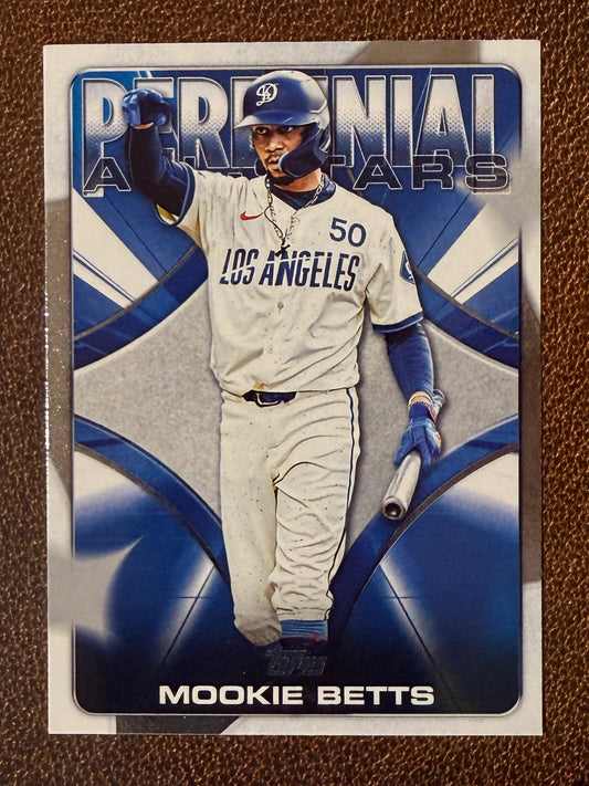 Mookie Betts - 2026 Topps Series 1 - Perennial All Stars Insert - Dodgers