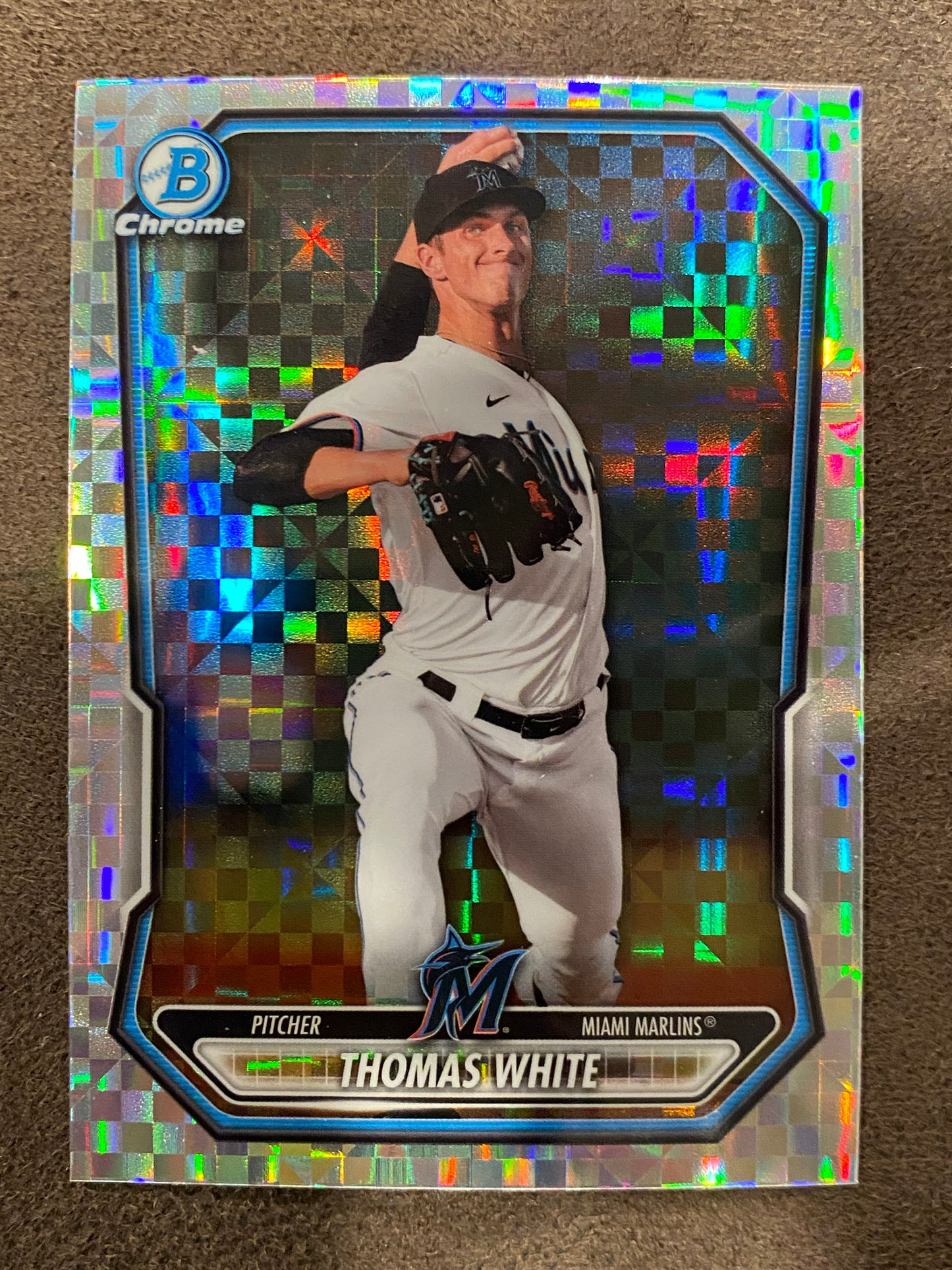 Thomas White - 2026 Bowman - XFractor - Marlins