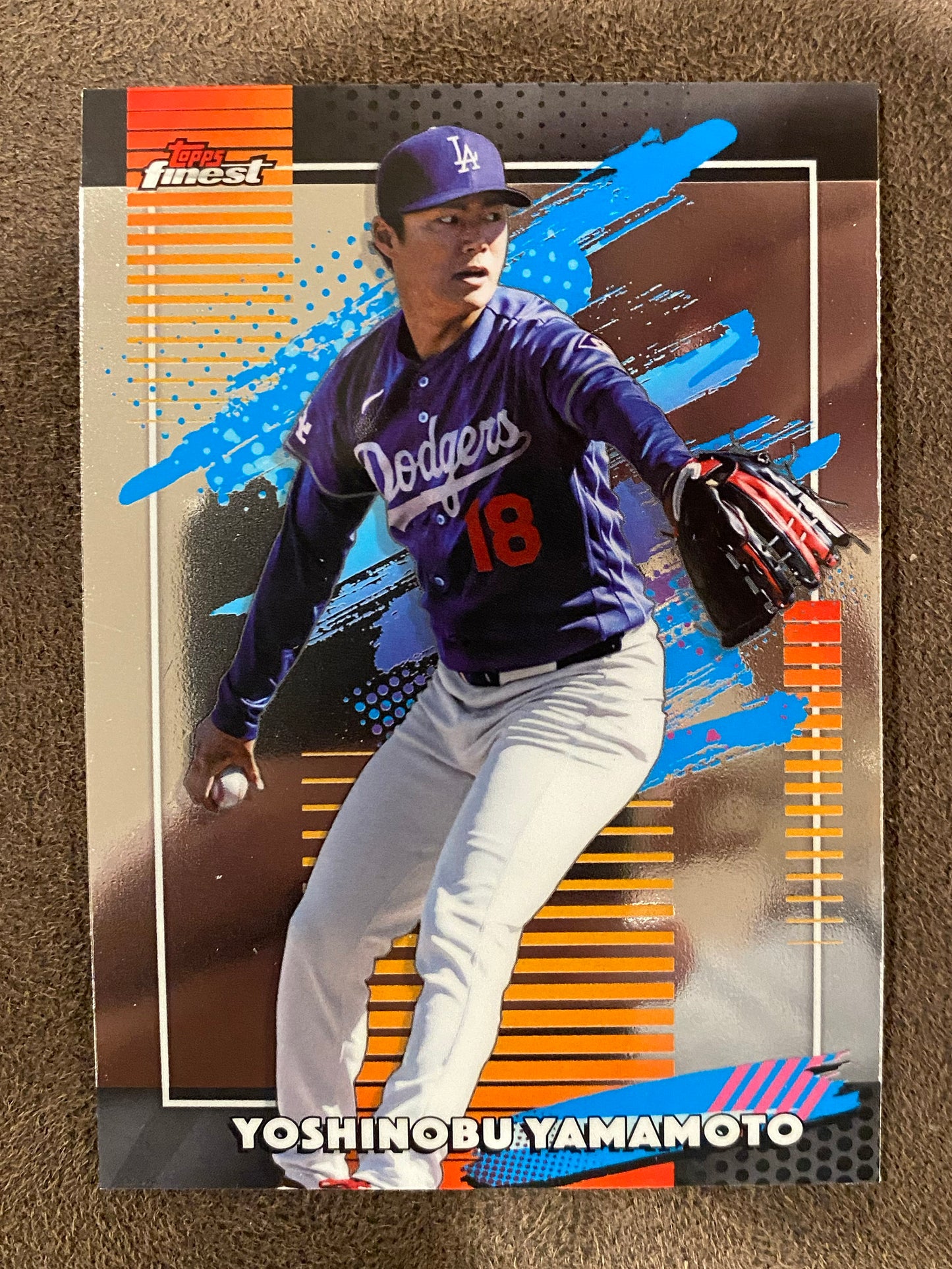 Yoshinobu Yamamoto - 2026 Topps Finest - Uncommon Base - Dodgers