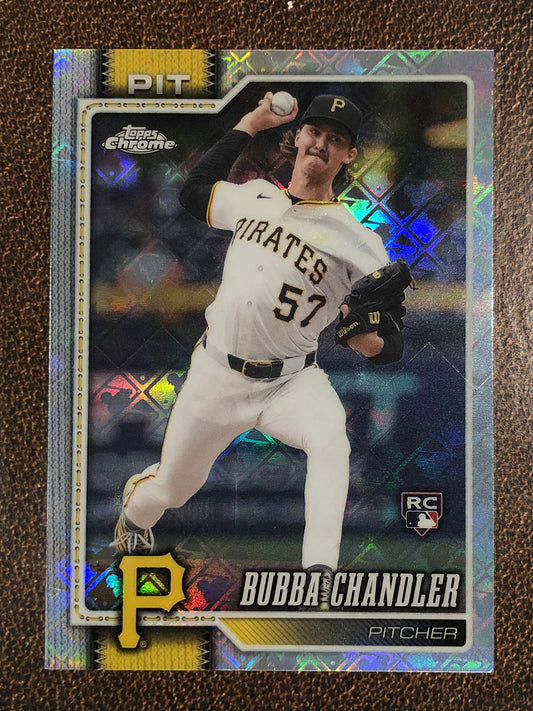 Bubba Chandler - 2026 Topps Chrome Logofractor - Base Logofractor - Pirates