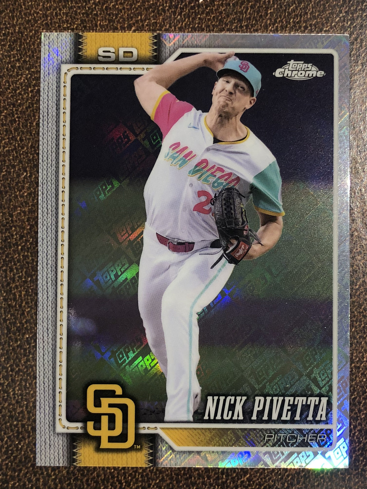 Nick Pivetta - 2026 Topps Chrome - Fanatics Topps Foil - Padres