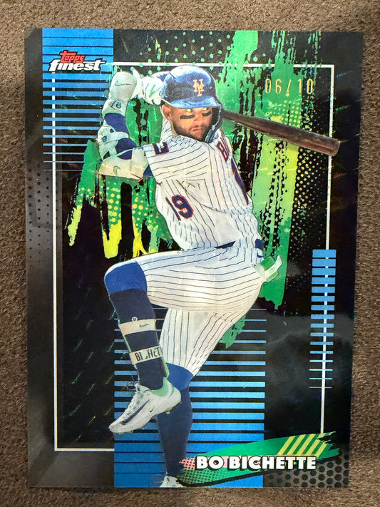 Bo Bichette - 2026 Topps Finest - BLACK Geometric /10 SSP - Mets