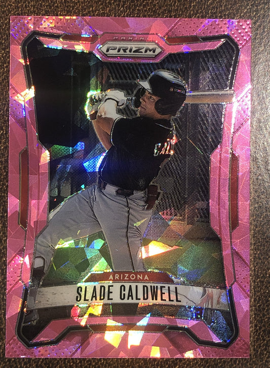 Slade Caldwell - 2026 Panini Prizm - Pink Ice - Diamondbacks