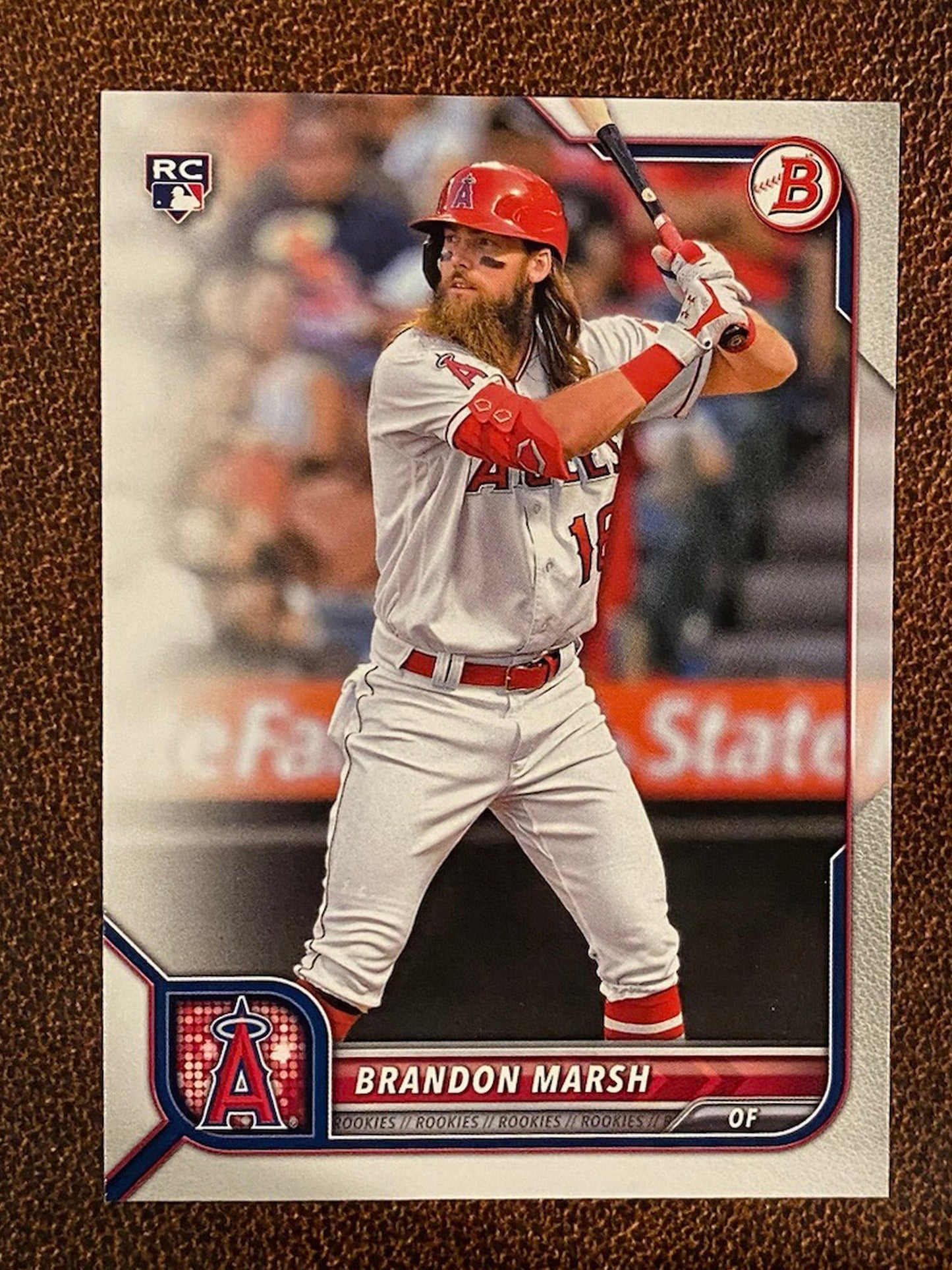 Brandon Marsh - 2022 Bowman - Base Paper - Angels